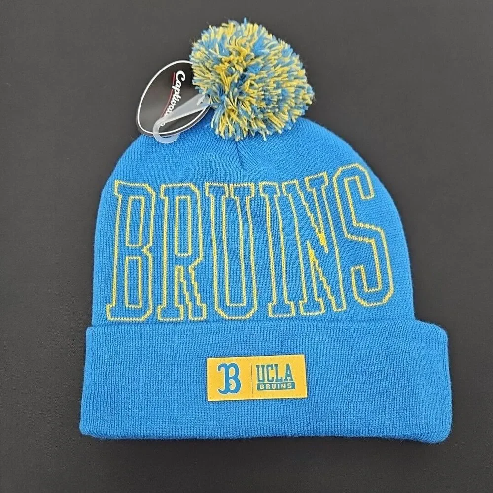 UCLA Bruins Captivating NCAA‎ Pom Winter Beanie Hat New